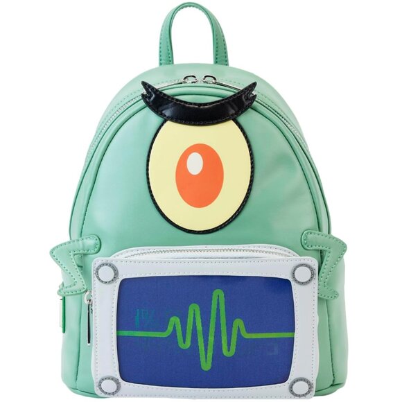 Loungefly Spongebob Squarepants Plankton Lenticular Mini-Backpack main image 5